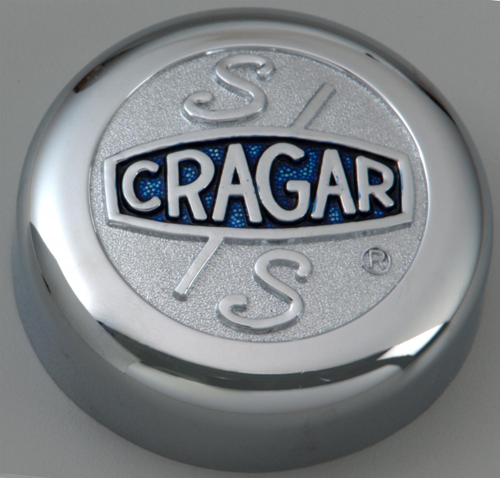 Center Cap, Aluminum, Chrome, Bolt-On, Flat Style, 5 x 4 in. Bolt Pattern, Each
