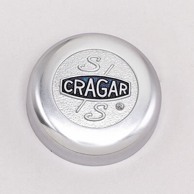 Center Cap, Aluminum, Chrome, Bolt-On, Flat Style, Each