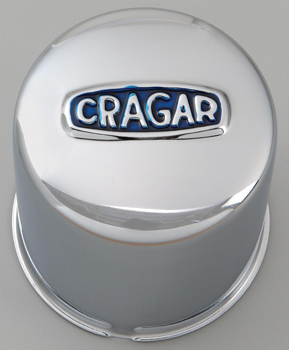 Center Cap, Steel, Chrome, Push-Through, 3.300 in. Diameter, Dome Style, Each