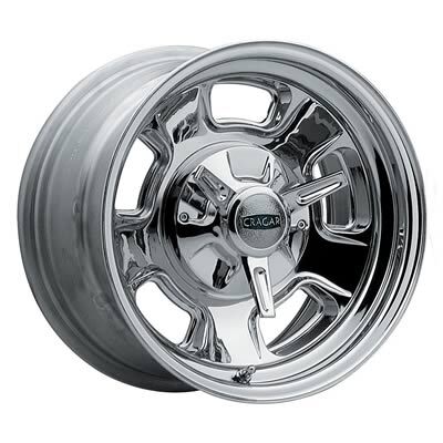 Wheel, Street Pro, Steel, Chrome, 15 in. x 10 in., 5 x 4.5/4.75 in. Bolt Circle, 4.25 in. Backspace, Each