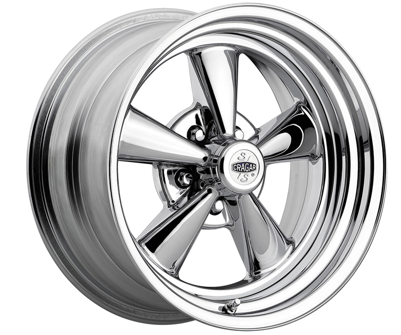 Wheel, Super Sport, Steel, Chrome, 15 in. x 10 in., 5 x 4.5/4.75/5 in. Bolt Circle, 3.75 in. Backspace, Each