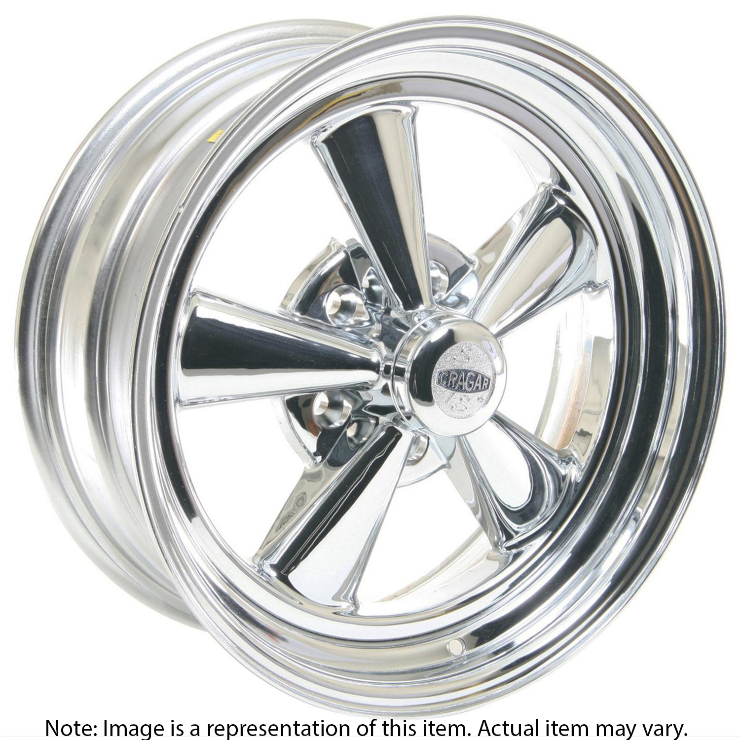 Wheel 61C S/S Super Sport Steel 17 in x 7.0 in. 5 x 4.75 in. Bolt Circle 3.5 in. Backspace Each