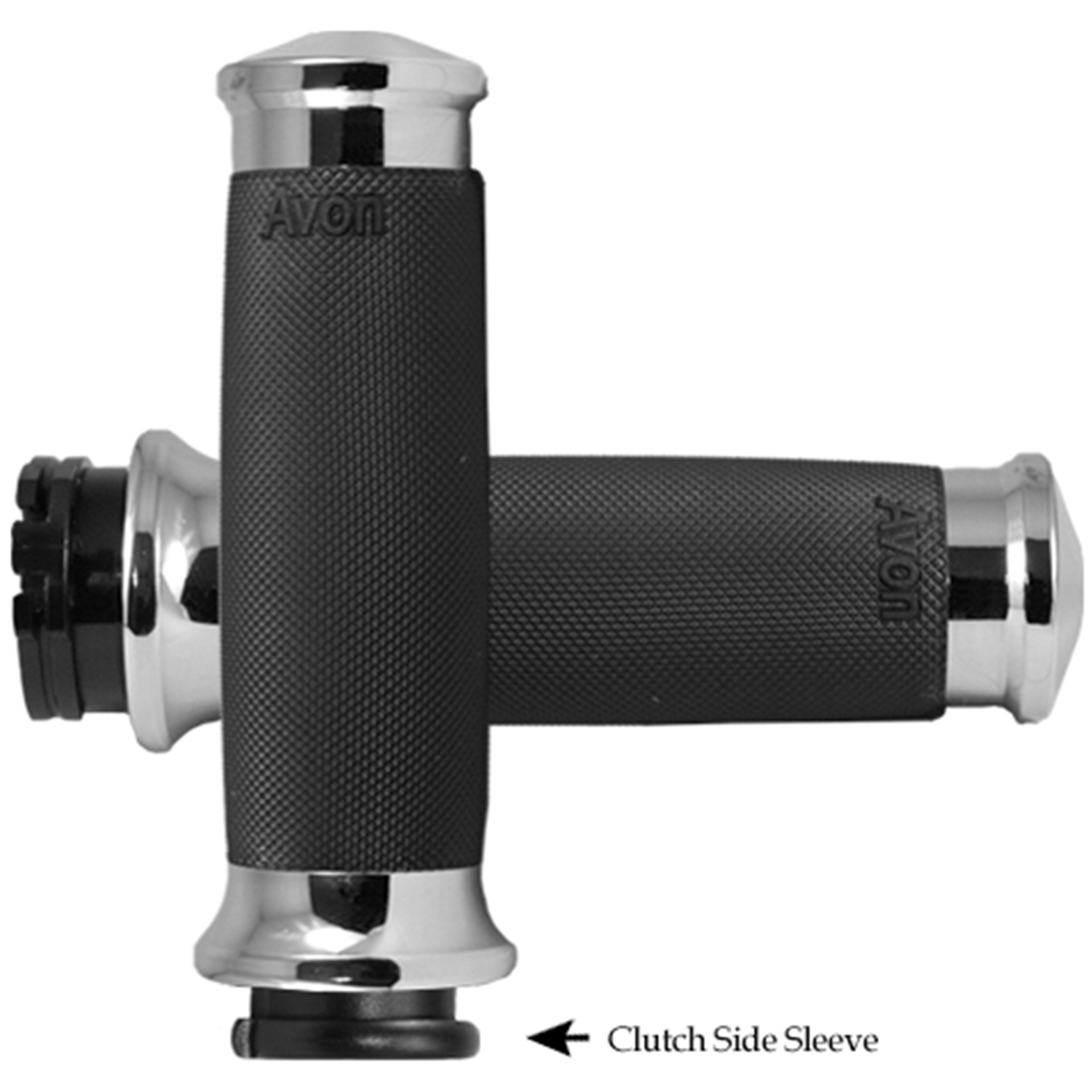 AVON GRIPS SUIT 1' OR HARLEY CUSTOM CHR ENDS METRIC CRUISER 1 INCH