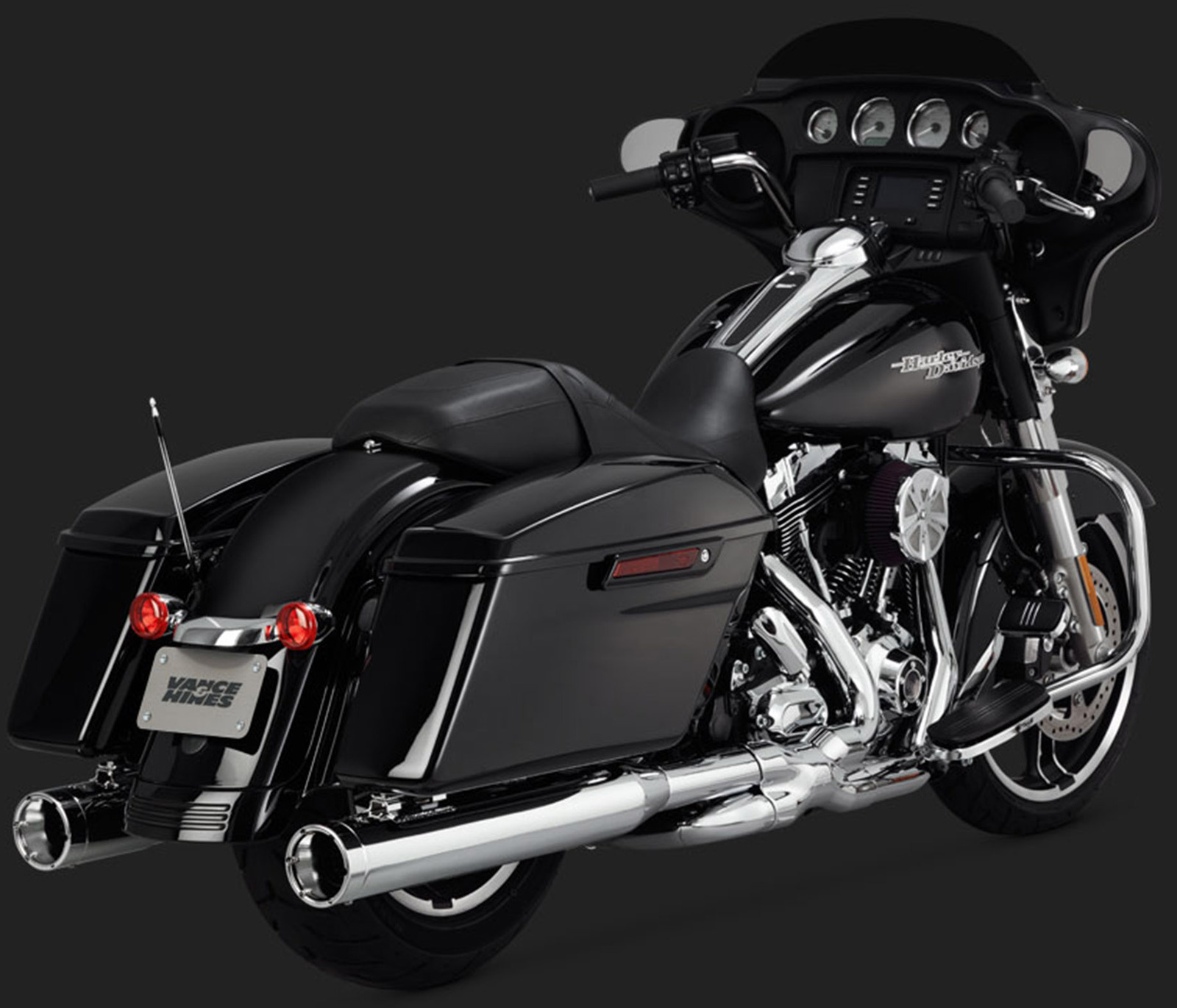 V&H MONSTER ROUND SLIP-ON TOURING 95-15