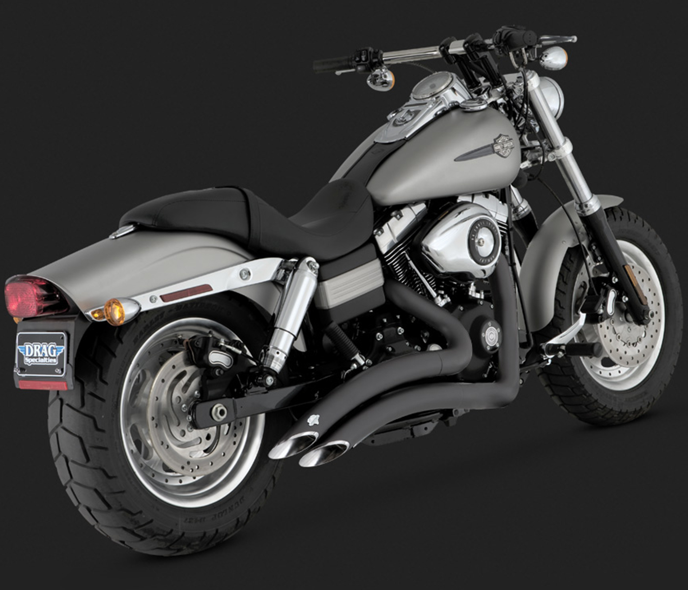 V&H BIG RADIUS BLACK DYNA 12-15 (EXCL SWITCHBACK)