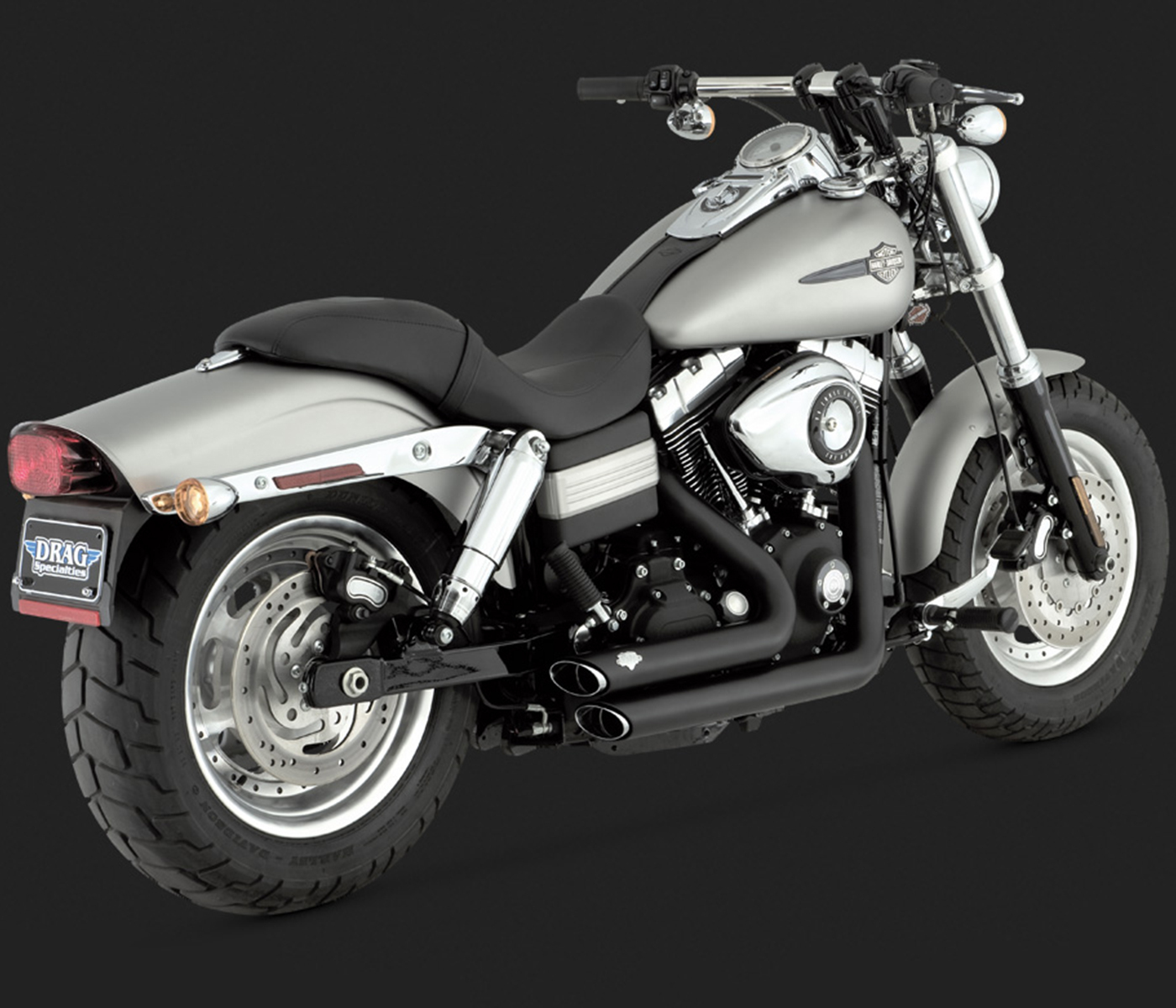 V&H SHORT SHOTS STAGGERED BLACK DYNA 06-11