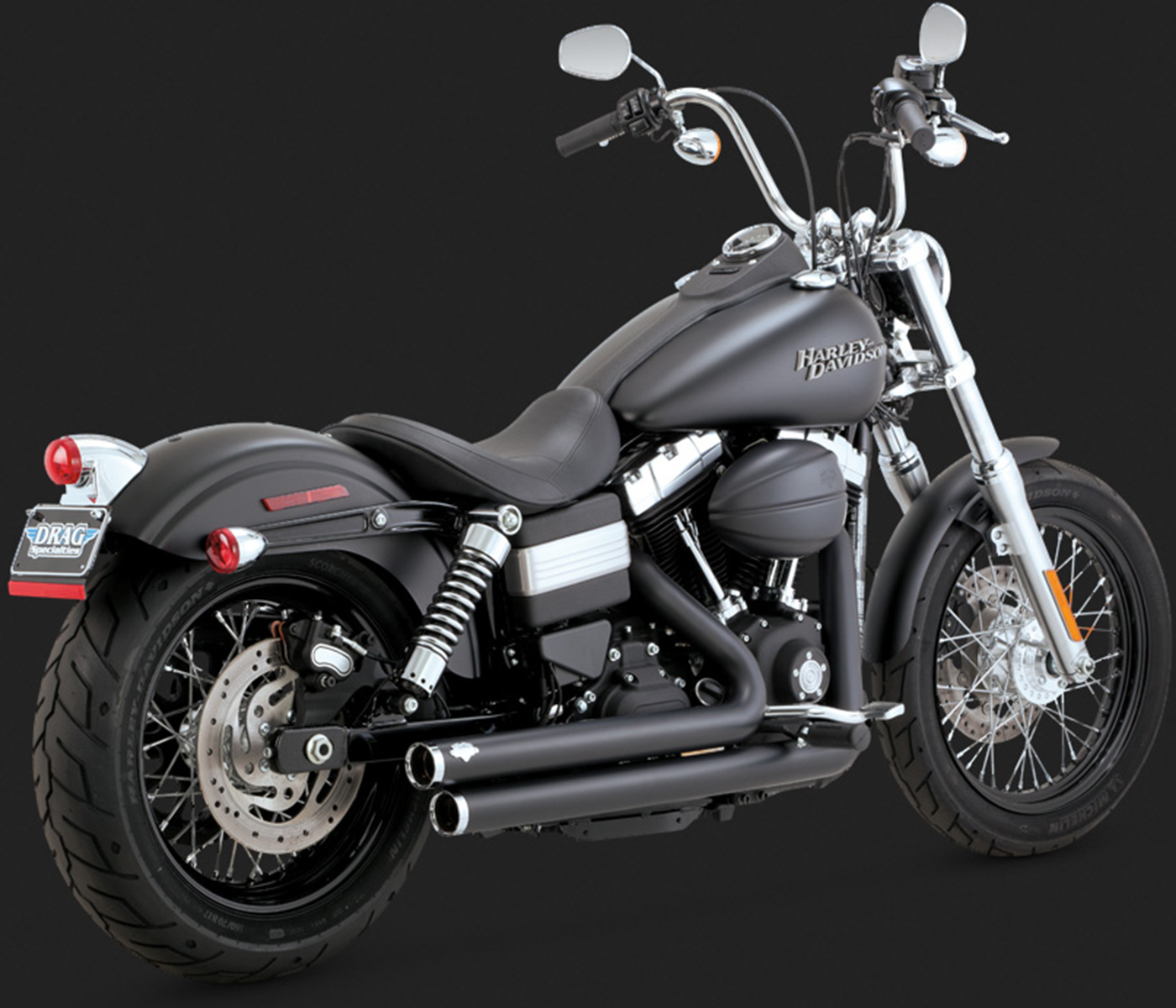 V&H BIGSHOTS STAGGERED BLACK DYNA 06-11
