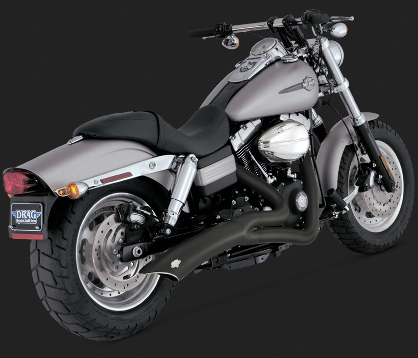 V&H BIG RADIUS 2-1 BLACK DYNA 06-11