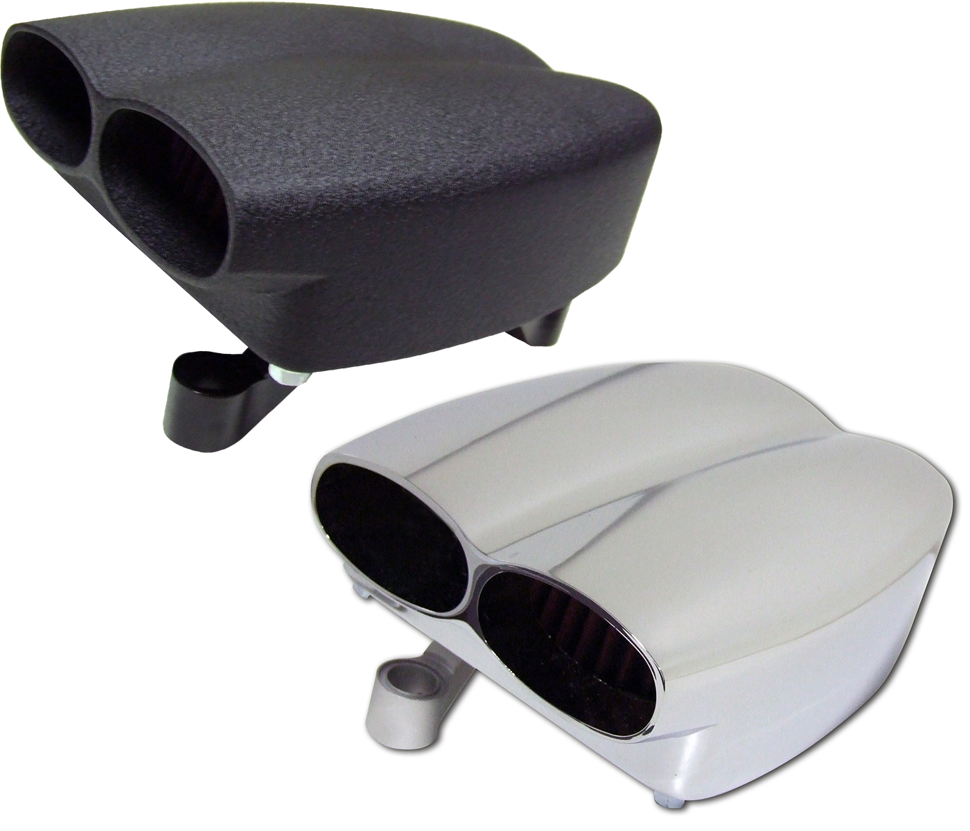 MoFlow Air Filter Assy. (DUAL) (93-99 EVO & Big Twin w/ CV or Mikuni Carb) - CHR