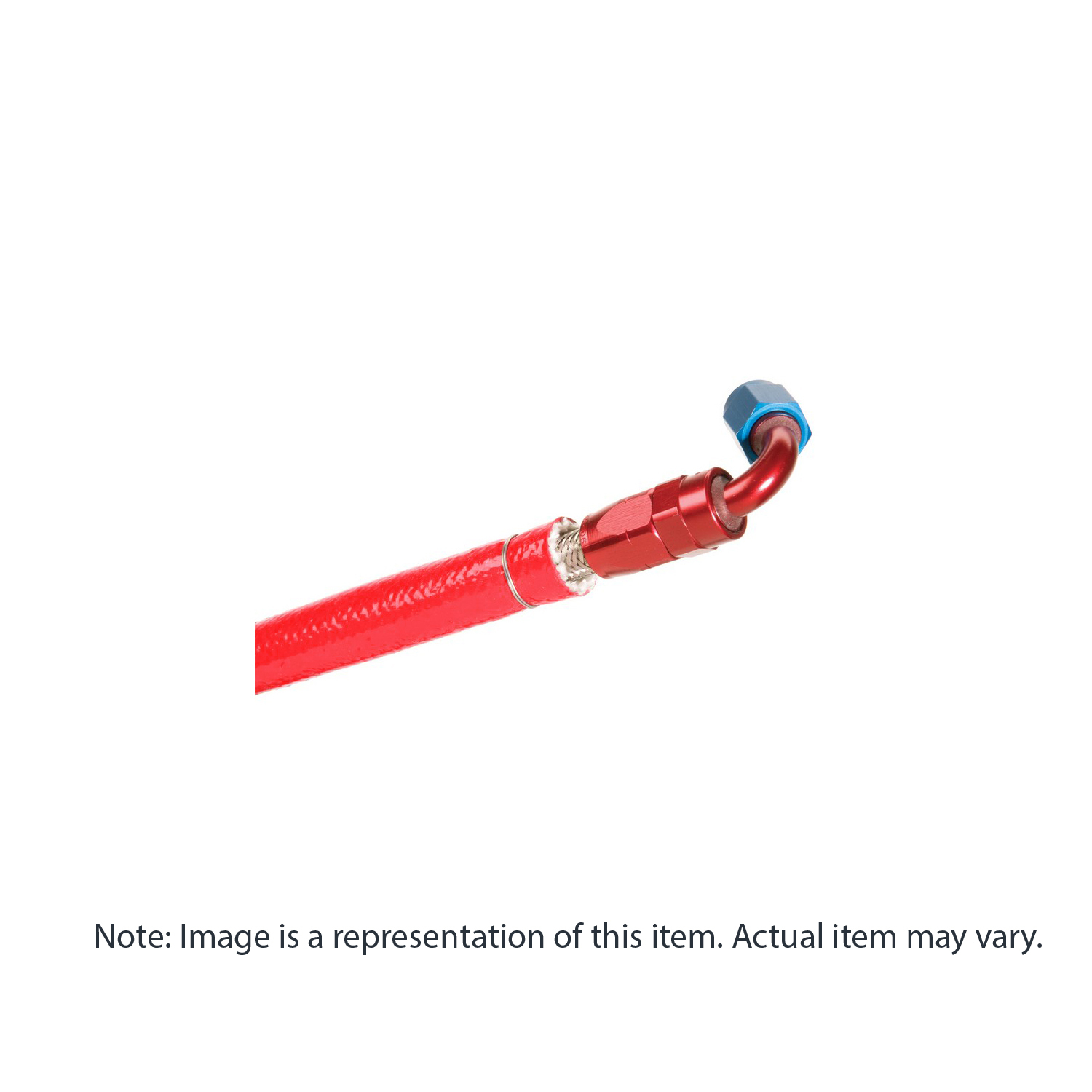 Fire Flex (260C) 1/2' Silicone Sleeving Pack of 4' Red