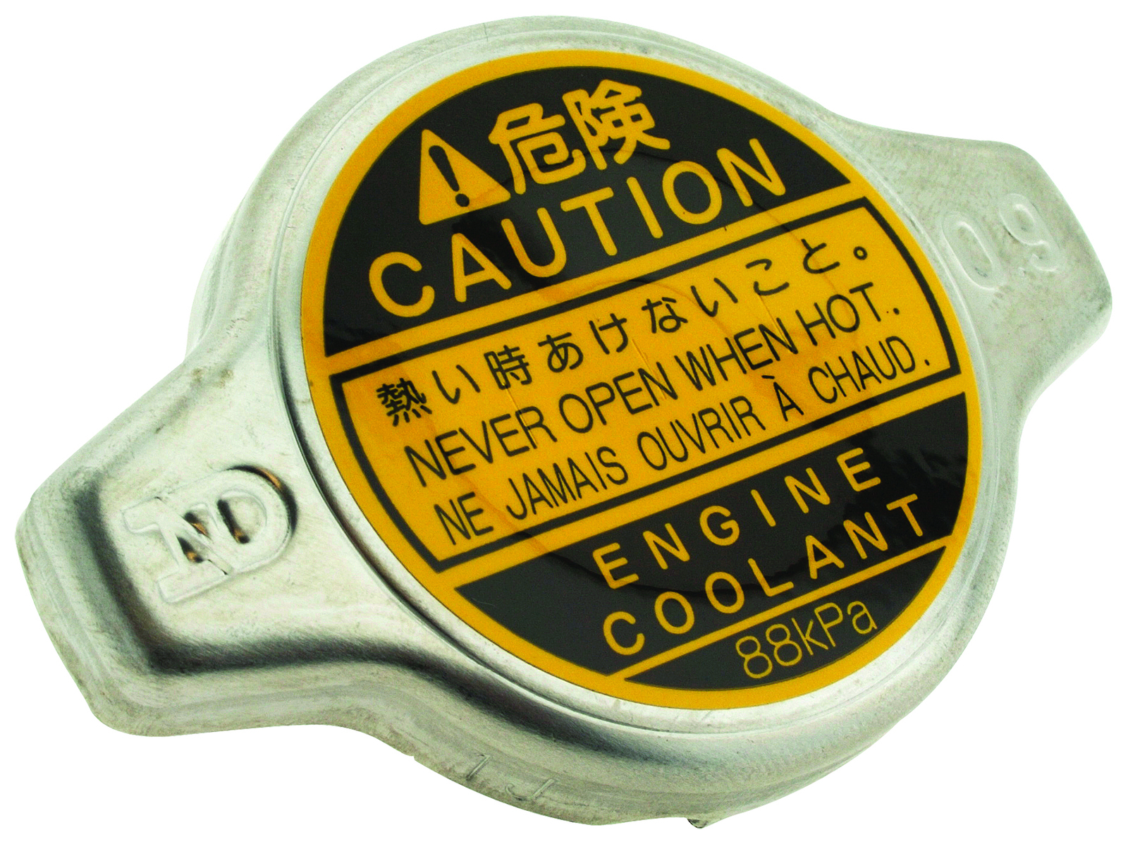 RADIATOR CAP DENSO LOW PROFILE SMALL CAP 16PSI 110KPA,RECOVERY - SIZING (EXTRA SMALL = MICRO)