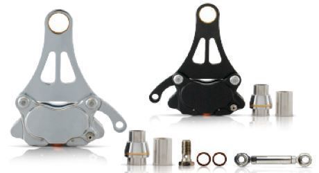 DNA Specialty Springer Brake Bracket Only Black Left Side Fits Harley Davidson