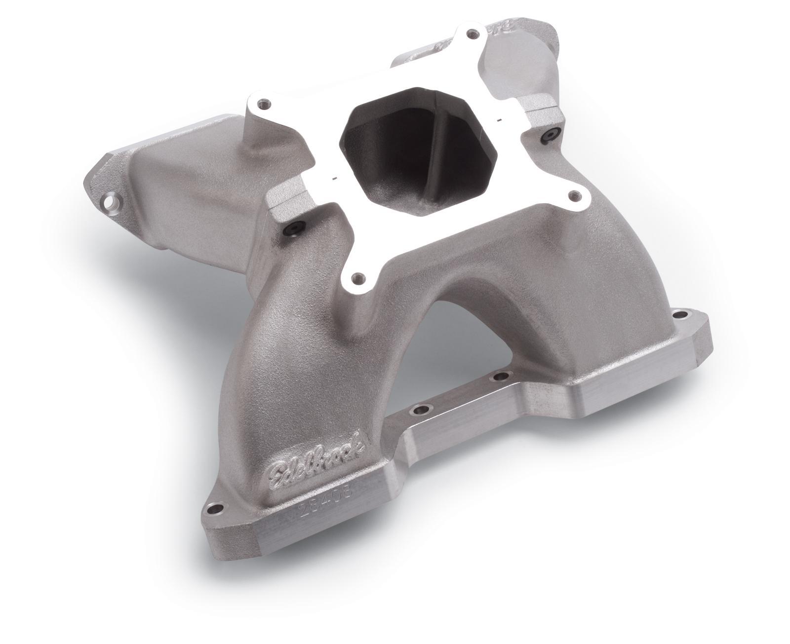 INTAKE MANIFOLD;2 PIECE MANIFOLD 13 DEG SBC 13 DEG 4.5' BORE CENTER +.550' FLANGE VERSION
