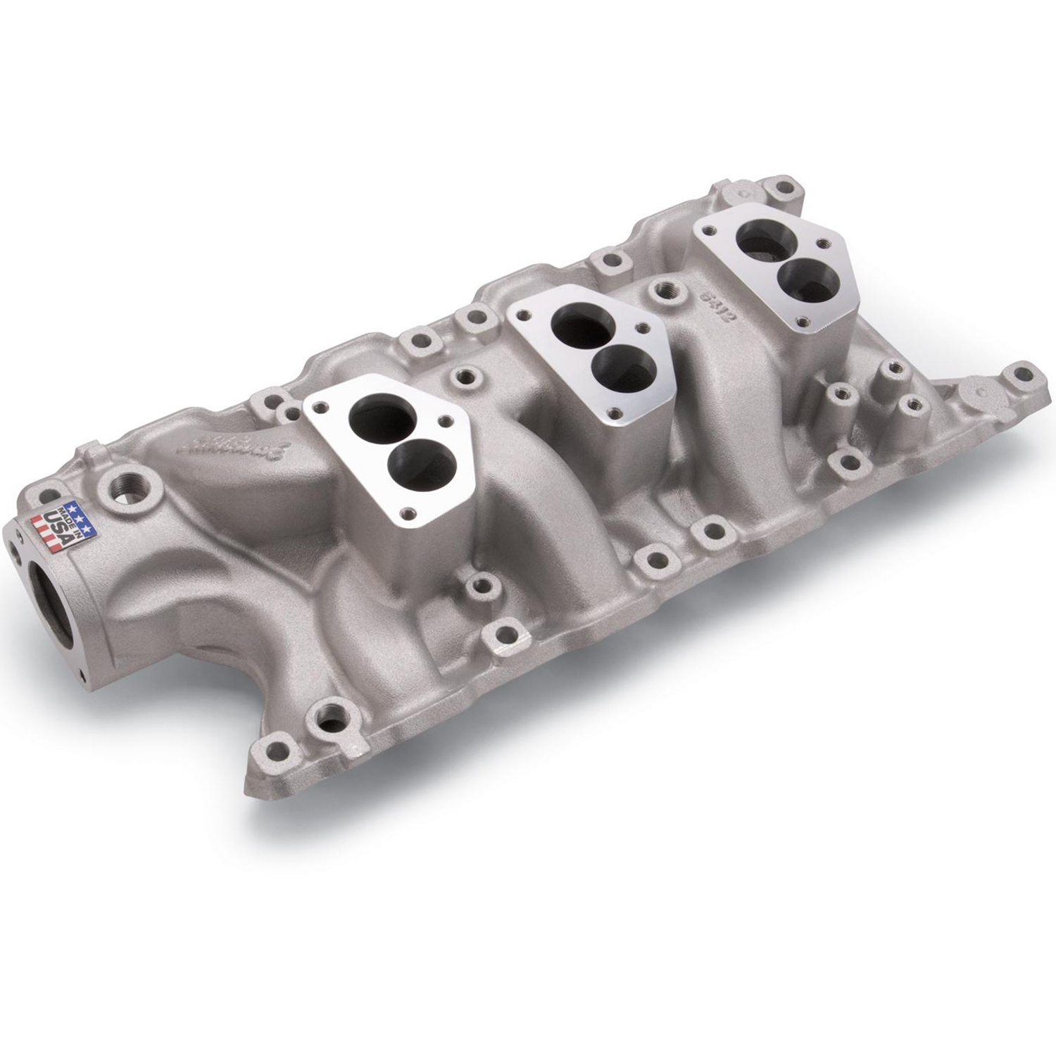 INTAKE MANIFOLD;XX MANIFOLD SBF 289302 THREE DEUCE THREE BOLT edelbrock