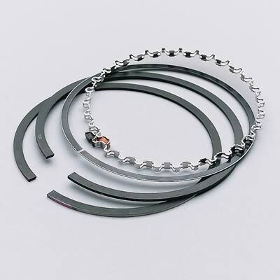 Piston Rings, Plasma-moly, 4.040 in. Bore, 1/16 in., 1/16 in., 1.8 in. Thickness, 8-Cylinder, Set