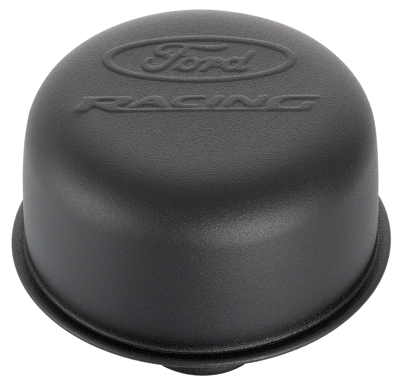 FORD RACING AIR BREATHER CAP, BLACK CRINKLE, PUSHIN Ford Motorsport
