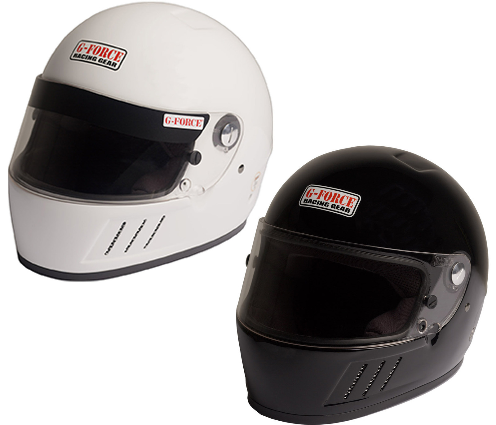Helmet Pro Eliminator Full Face White CoolTec Lining Snell SA2010 Men's Small Each