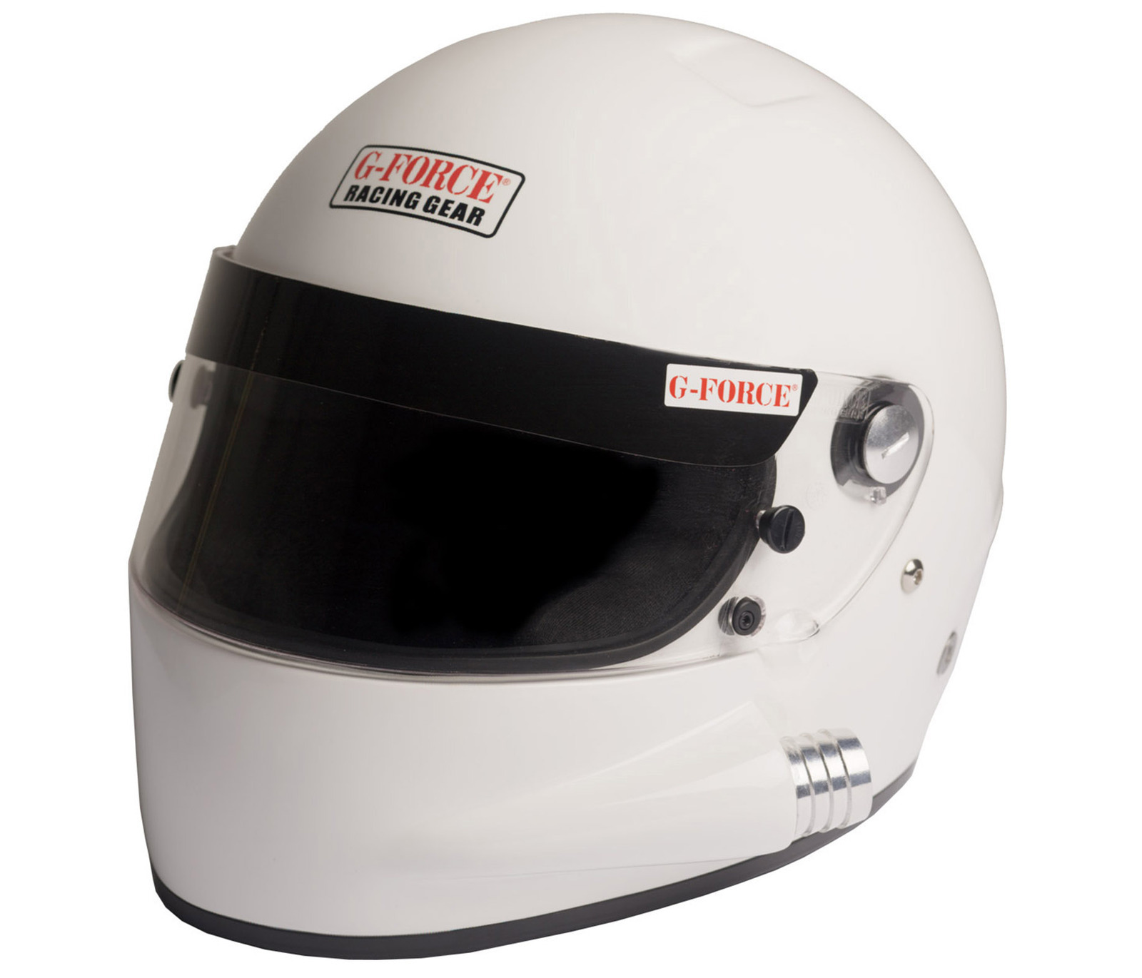 Helmet Side Draft Full Face White Cooltec Lining Snell Sa2010 Small Each