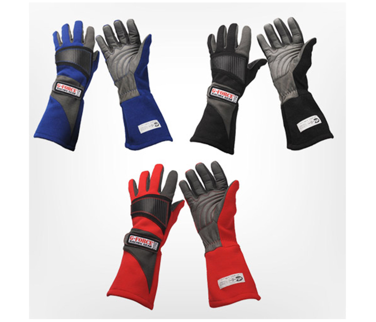 Gloves Pro 5 Double Layer Nomex/Leather Black Small Pair SFI 3.3/5