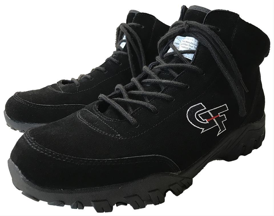 Casual Shoe, SFI Crew, Low-Top, Men's 12, Black, Suede, Pair