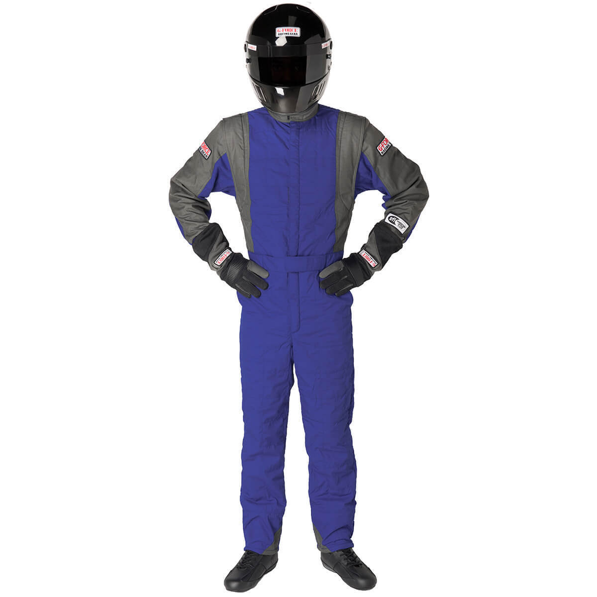 Driving Race Suit 2 tone colour MULTI LAYER SUIT XLG BLUE