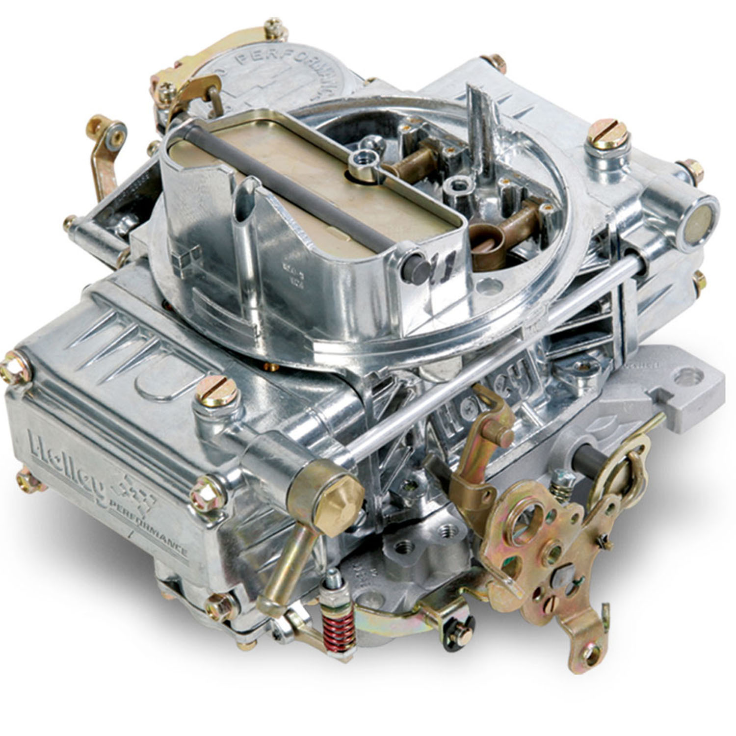 Carburettor Model 4160 600 cfm Square Bore Manual Choke 4-Barrel Vacuum Single Inlet Aluminium Each