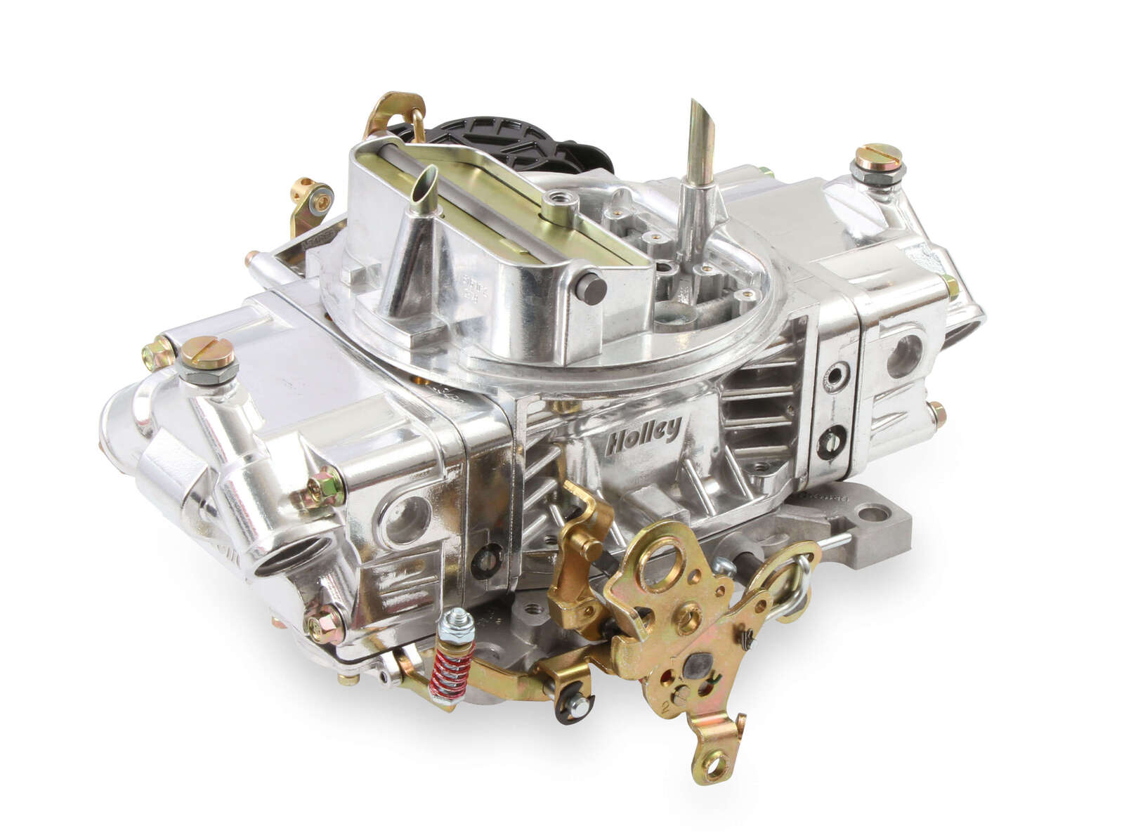 Carburettor Street Avenger 770 cfm Square Bore 4-Barrel Vacuum Manual Choke Dual Inlet Silver Each