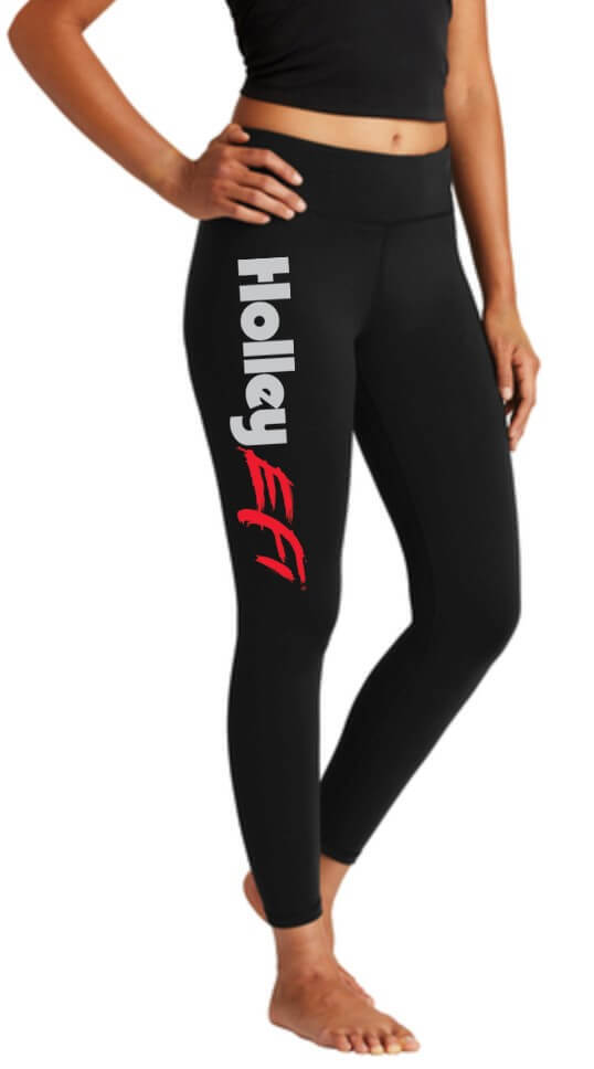 Leggings, Holley EFI, Black, Ladies' Small, Each