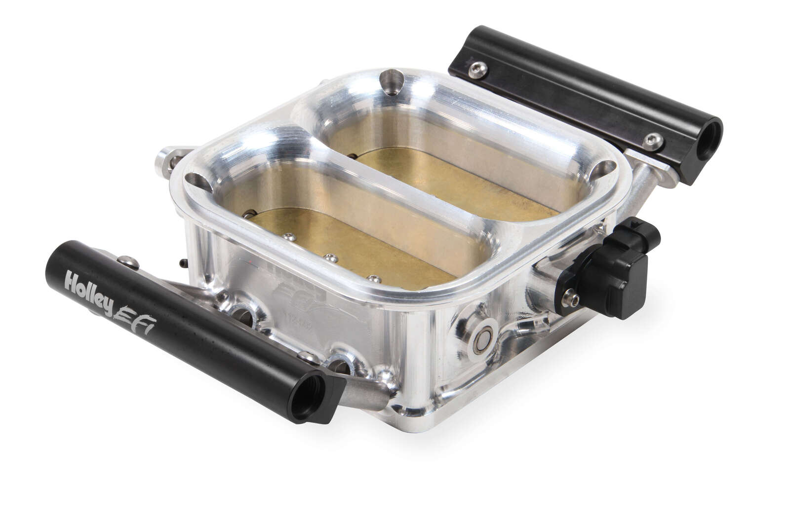Throttle Body, EFI Dominator, MPI, 2, 550 cfm, Billet Aluminium