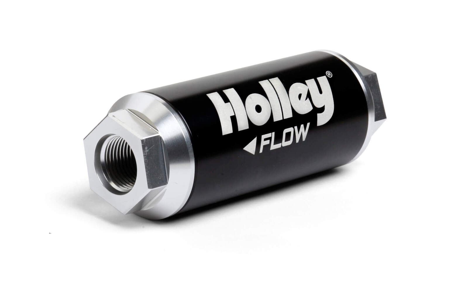 Fuel Filter Inline Billet Aluminium Stainless Mesh 40 Microns 260 GPH -12 AN O-ring Female Threads Each