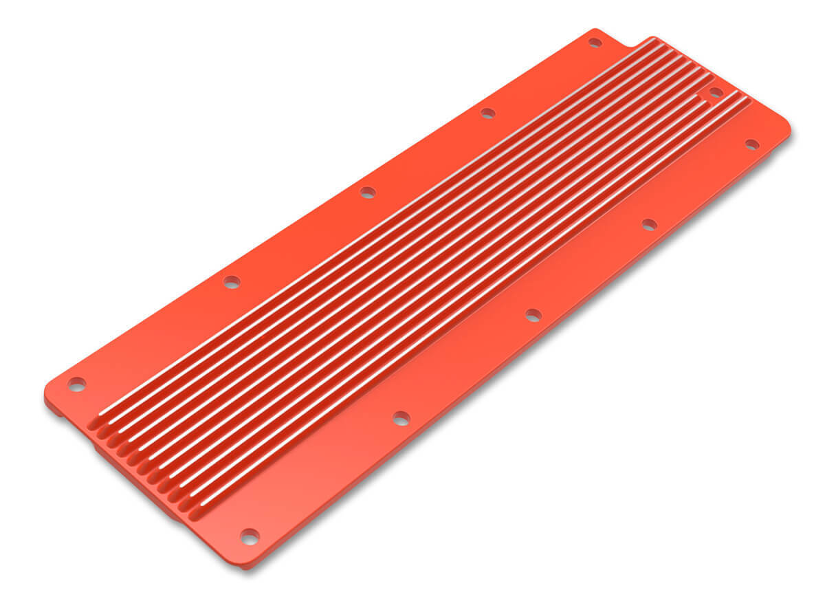 VALLEY COVER FINNED GM LS2/3/7/X-GM ORANGE FINISH