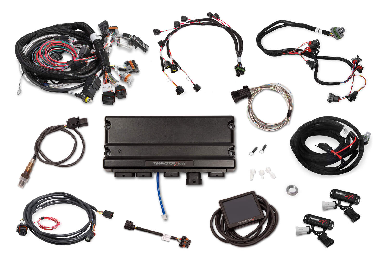 Holley EFI Engine Management System, 2013+ Hemi Gen III, Drive by Wire, Non-VVT Transmission Controller, EV1 Injectors, Kits