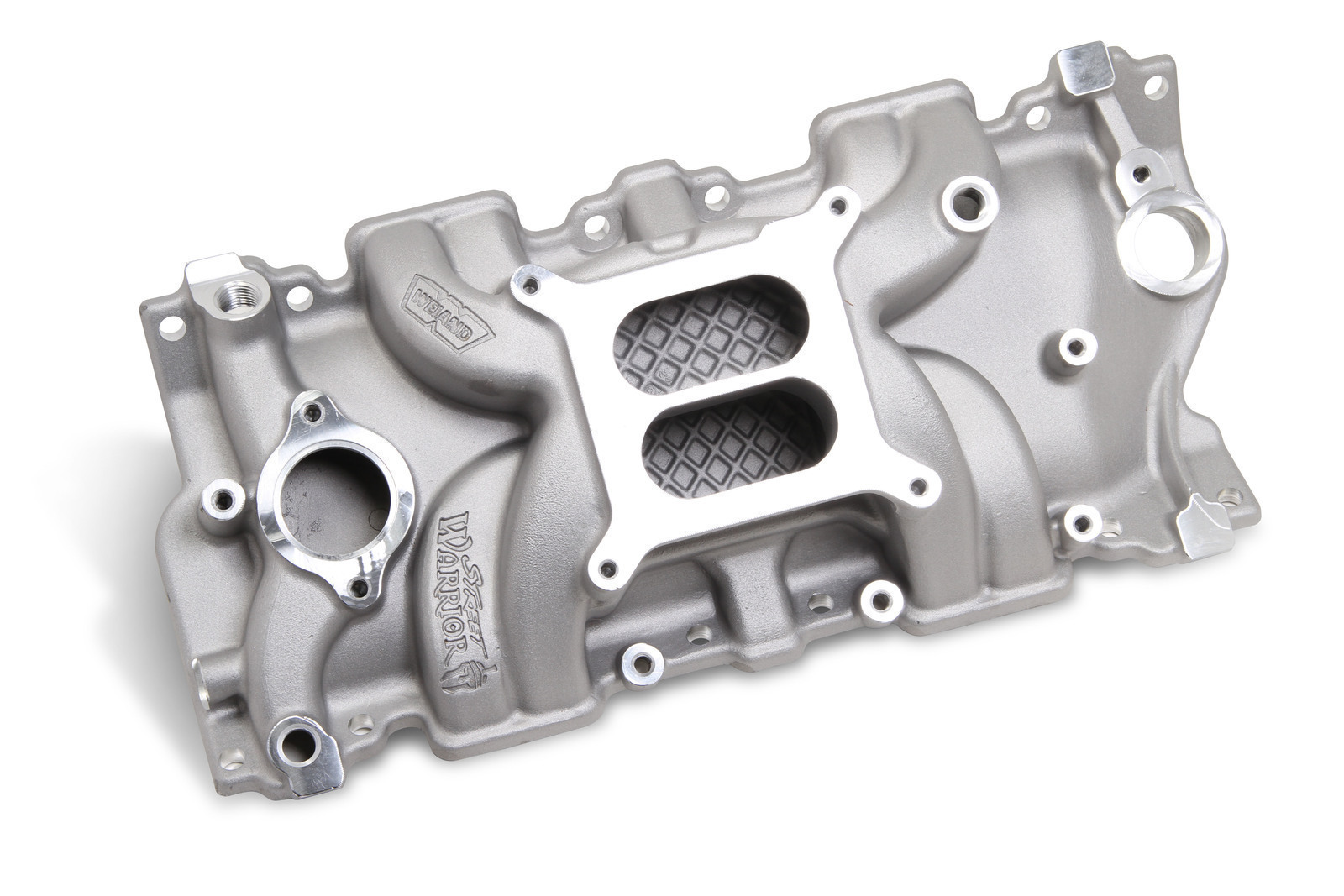 Intake Manifold, Street Warrior, Dual Plane, Aluminium, Square Bore, Chevrolet, Small Block, Each