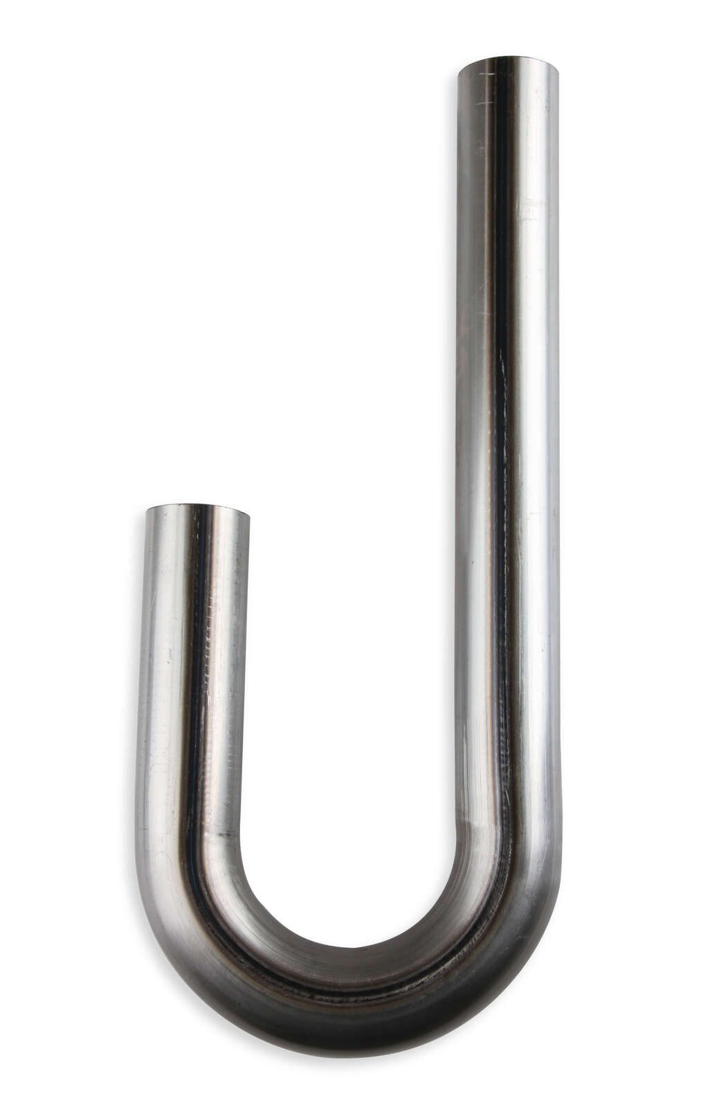HOOKER Exhaust Tubing, 180 Degree, Mandrel J-Bend, 2 in. Diameter, 3 in. Radius, 16-Gauge, Steel, Each