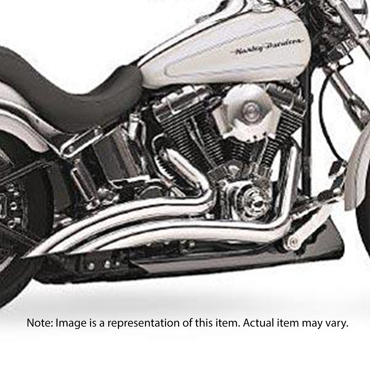 Exhaust Pipes Troublemaker Chrome for Harley 04-06 Sportster Slash Cut
