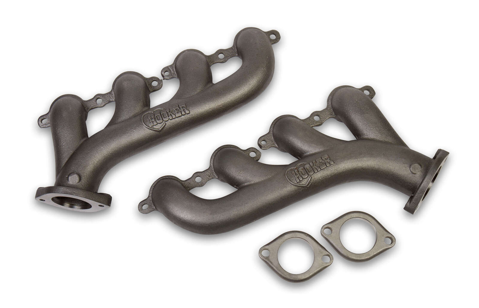 Exhaust Manifolds, High Silicon Ductile Iron, Natural, Chevy, LS Series Engines, Pair