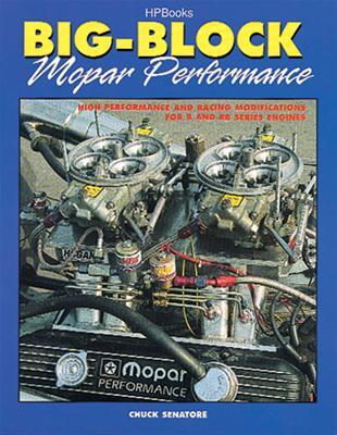 Manuel Book,BIG BLOCK MOPAR PERFORMANCE