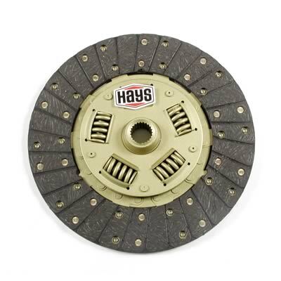 Clutch Disc, Organic, 1 in. Diameter Shaft, 23-Spline, 10.5 in. Diameter Disc, Dodge, Plymouth, V8, Each