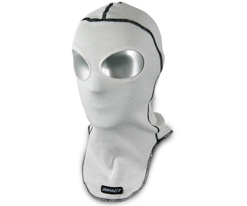 Balaclava Dbl Eye Impactmax Wh