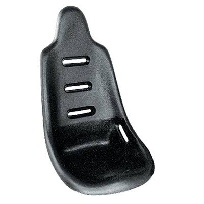 Seat, Pro Stock, Polyethylene, Black, Highback, 20 Degree Layback, 20.5 in. Width, Each