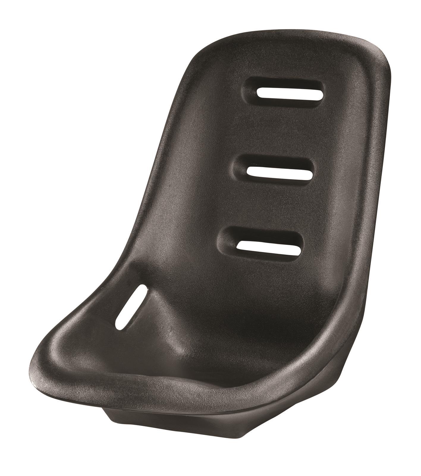 Seat, Pro Stock, Polyethylene, Black, Lowback, 20 Degree Layback, 20.5 in. Width, Each