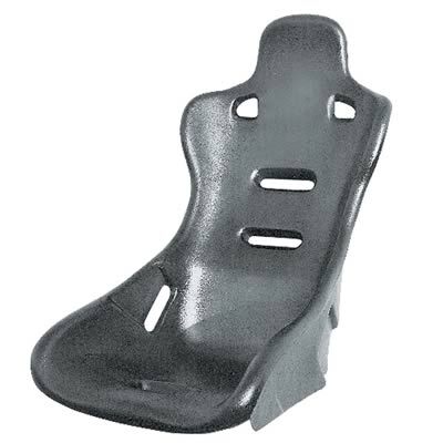 Seat, Turbo Pro, Polyethylene, Black, Highback, 20 Degree Layback, 19.75 in. Width, Each