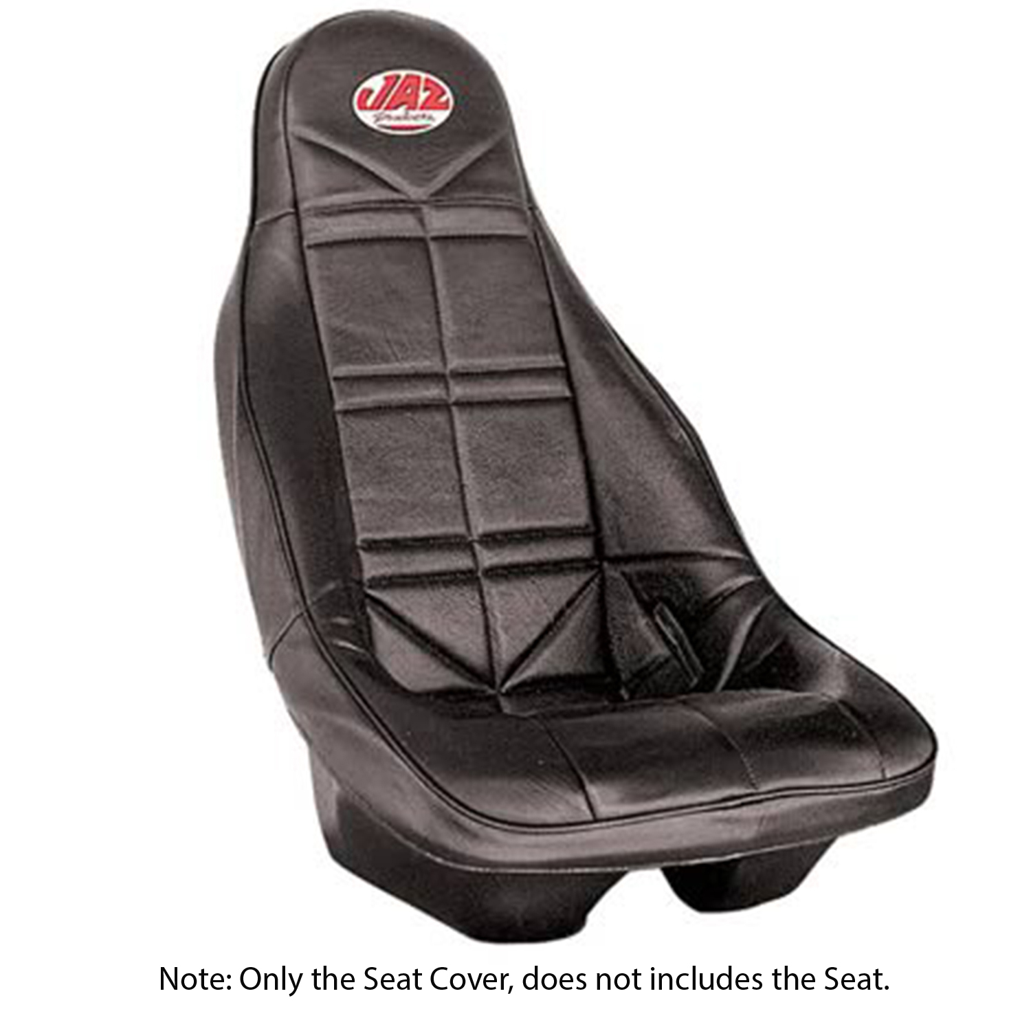 Seat Cover Highback Bucket Style Vinyl Black Each