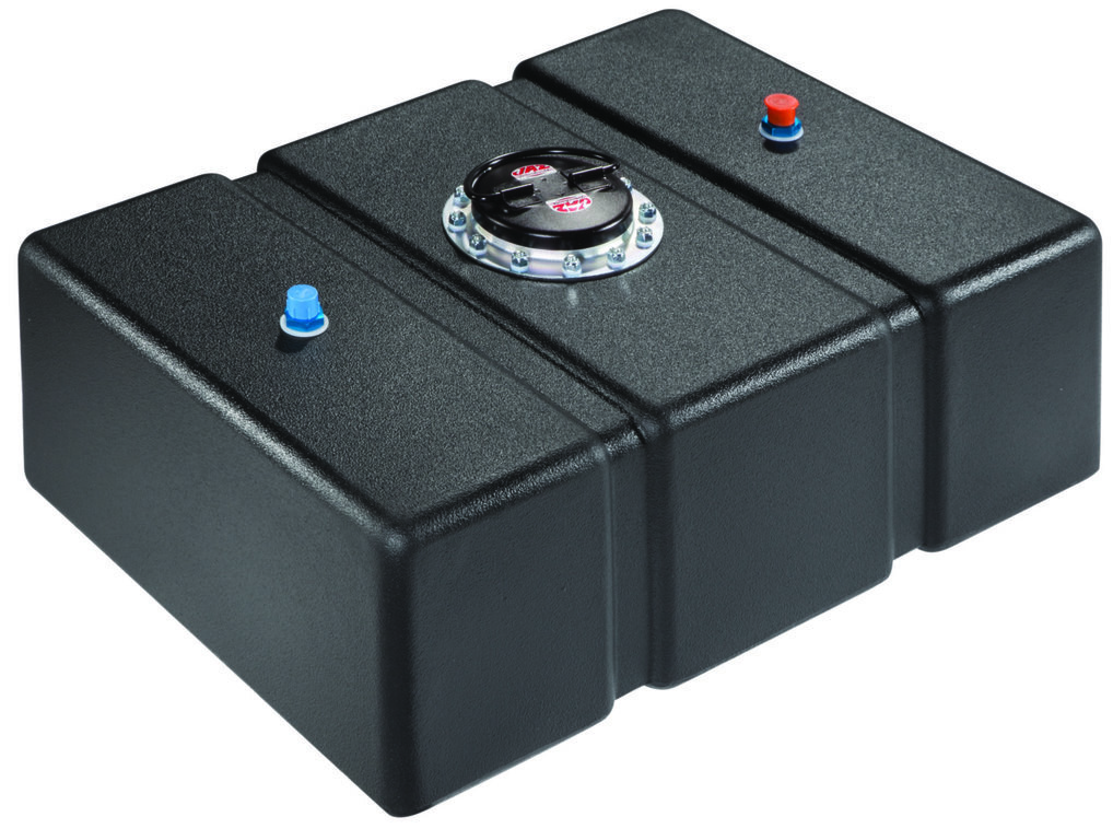 Fuel Cell Circle Track Plastic Black 10 Gallons Foam Each