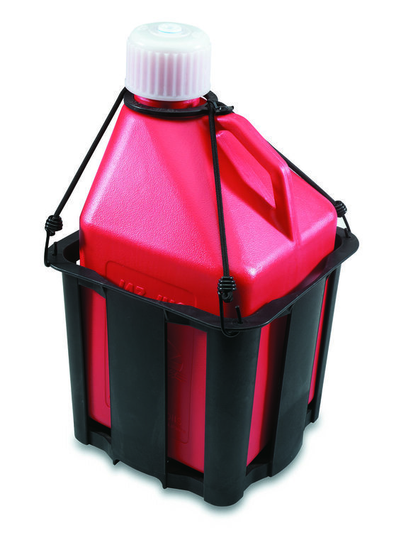 Single Fuel Jug Storage Tote Holds Round Or Square Jugs