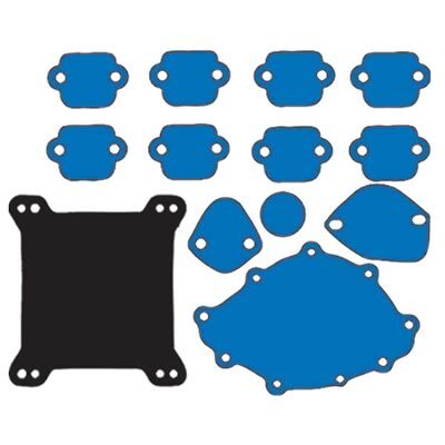 Block Off Kit Engine Storage Square Bore Carburetor Ford Small Block Kit