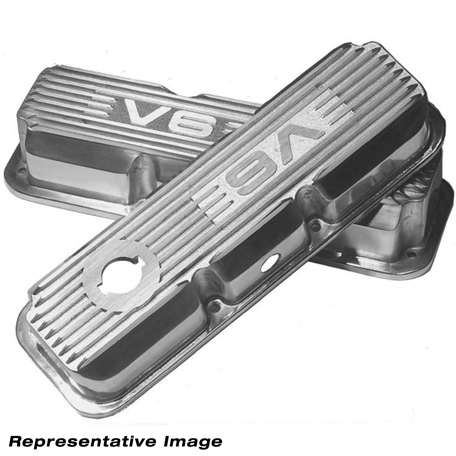 Aluminium Valve Cover Holden Commodoe V6 Vn Std Polished