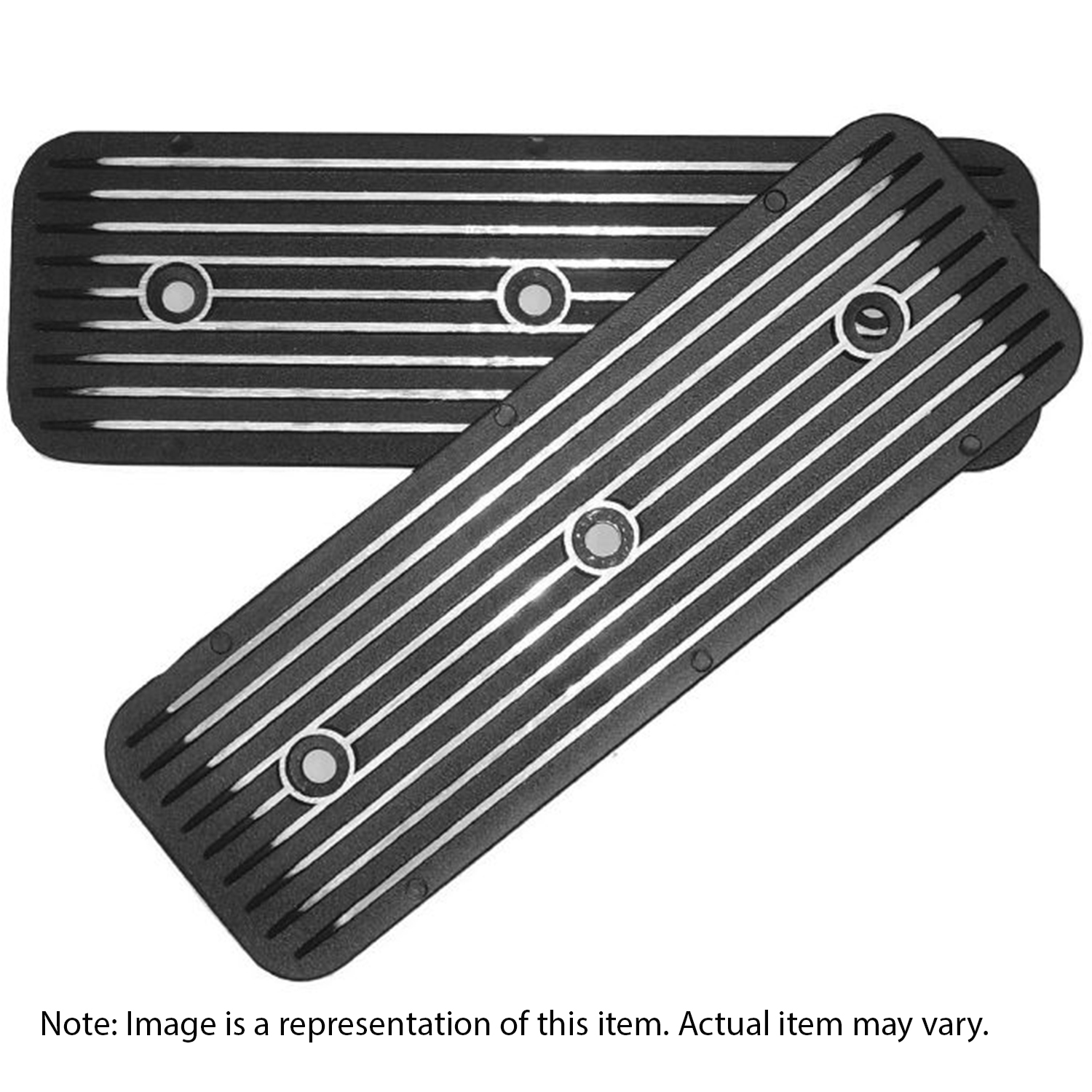 Finned Alloy Side Plates Natural Suit Holden 6cyl Eh - Vk