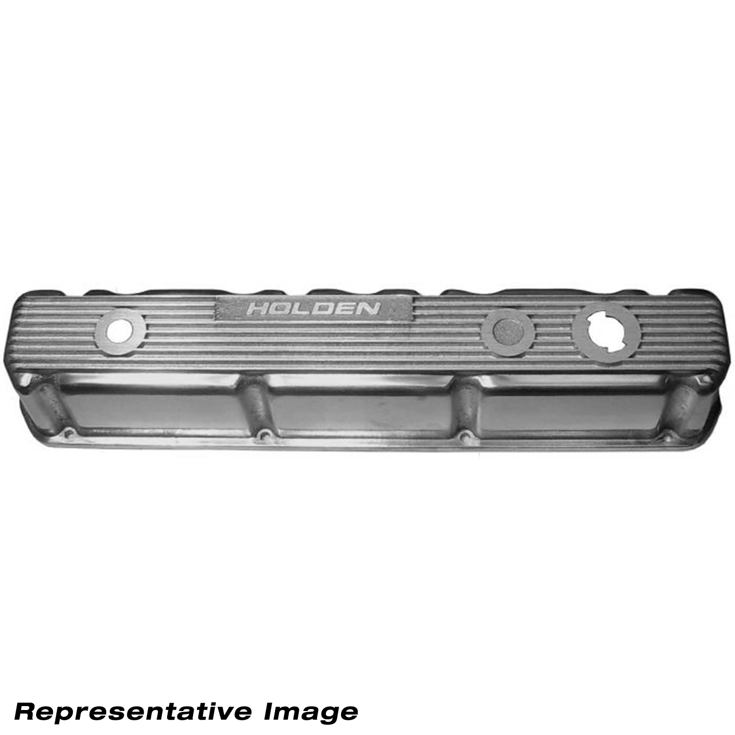 Aluminium Valve Cover 6cyl Holden 1965-85 Polished
