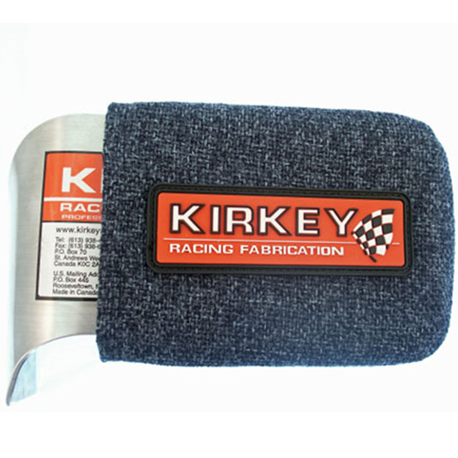 Cover, Head Support, Blue, Tweed, Left Side, Each